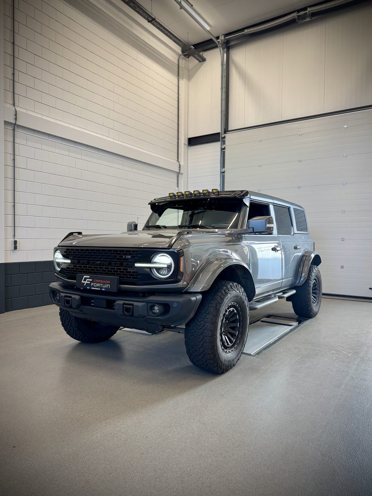 Ford Bronco voorzien van hoogwaardige voertuigbeveiliging